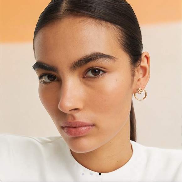 Tory Burch MILLER FRONT-BACK EARRING - Picture 2 of 8